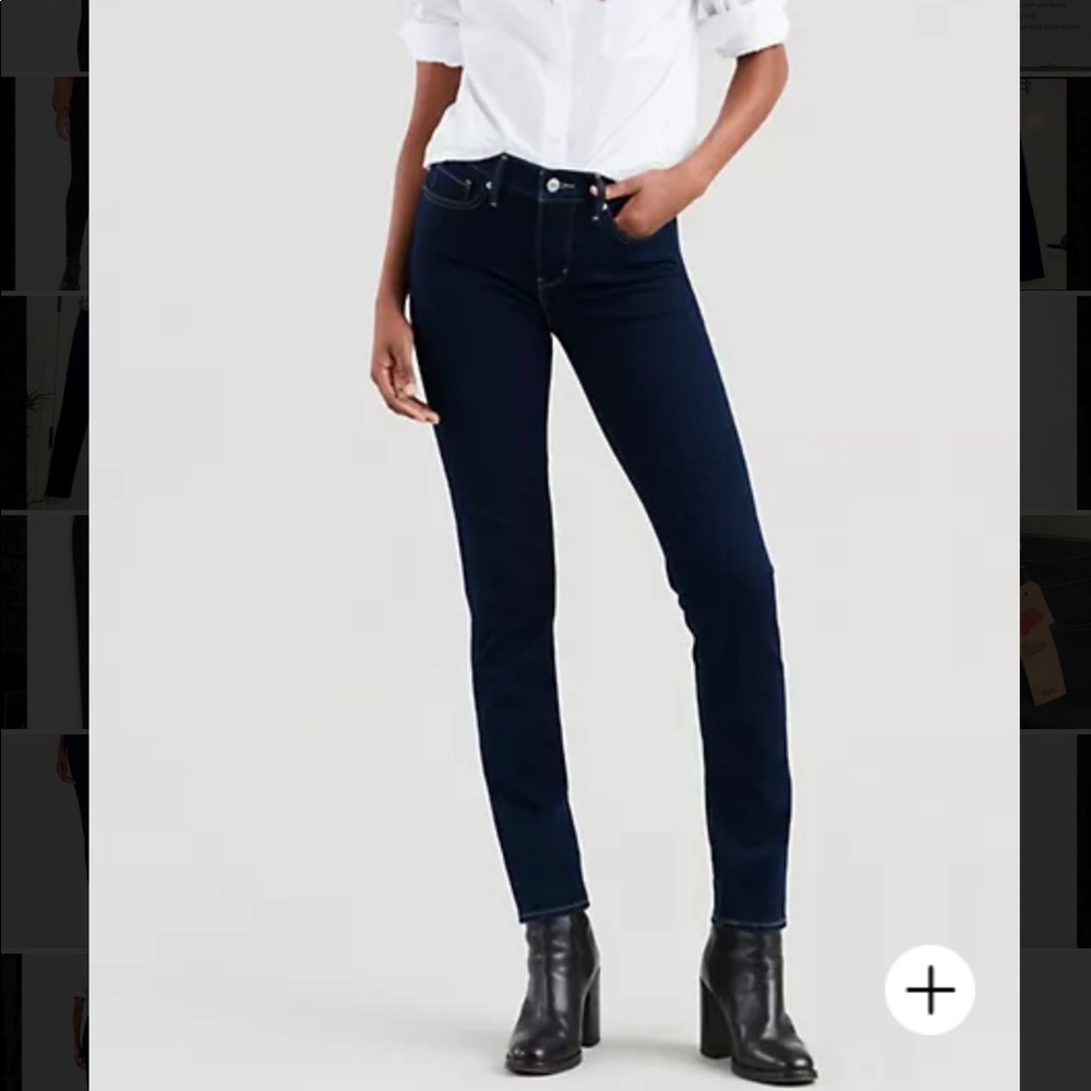 NEW Levis 311 Shaping Skinny Jeans. 30x30.